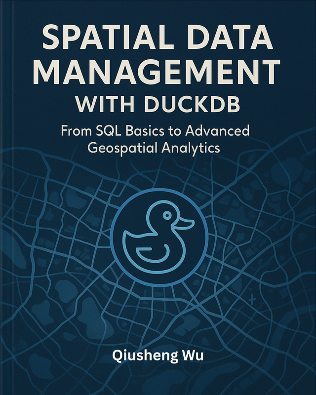Spatial Data Management with DuckDB – Book Cover